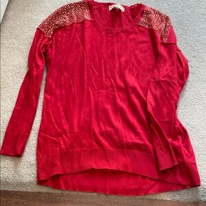 Red Michael Kors sweater